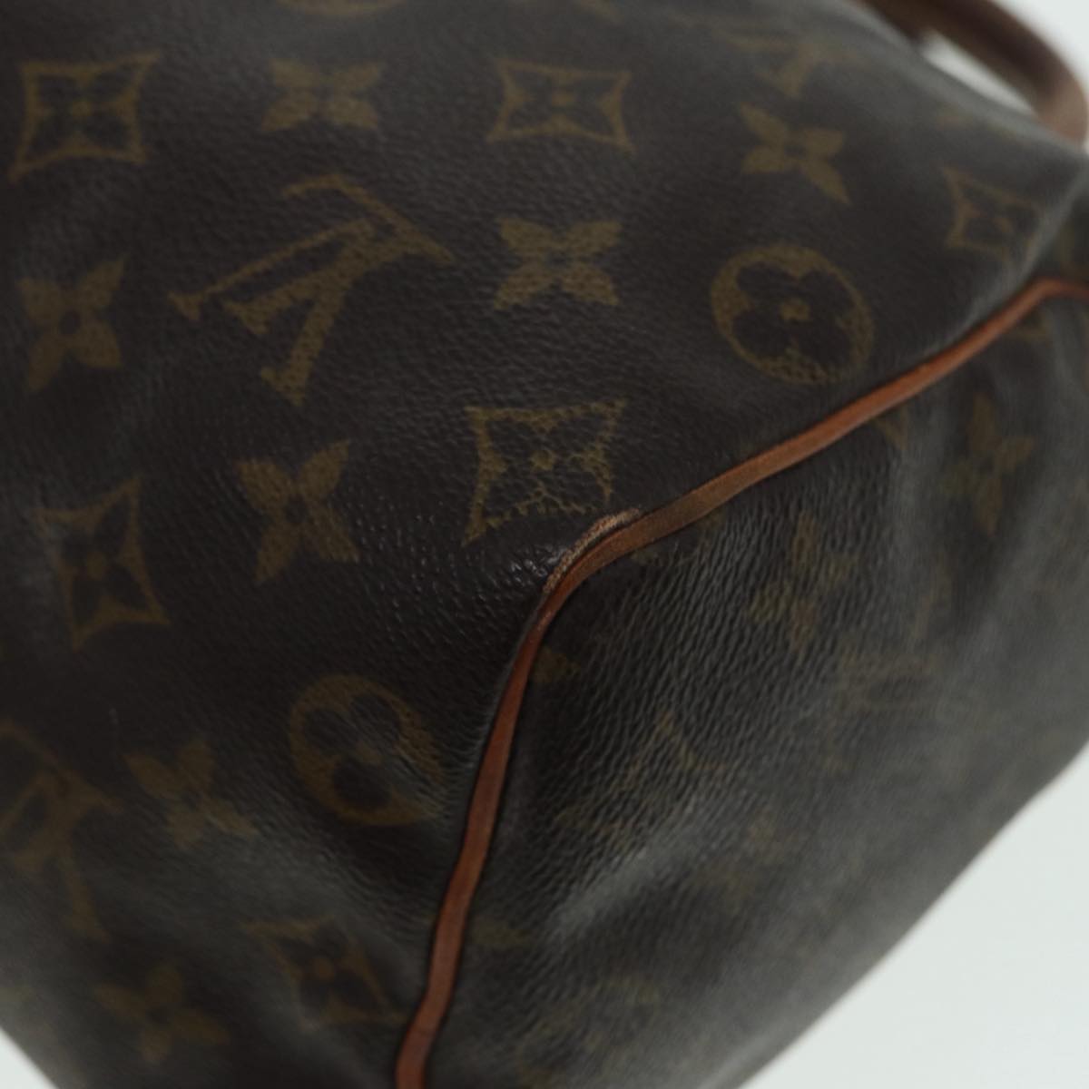 LOUIS VUITTON Monogram Speedy 25 Hand Bag M41528 LV Auth hk1519