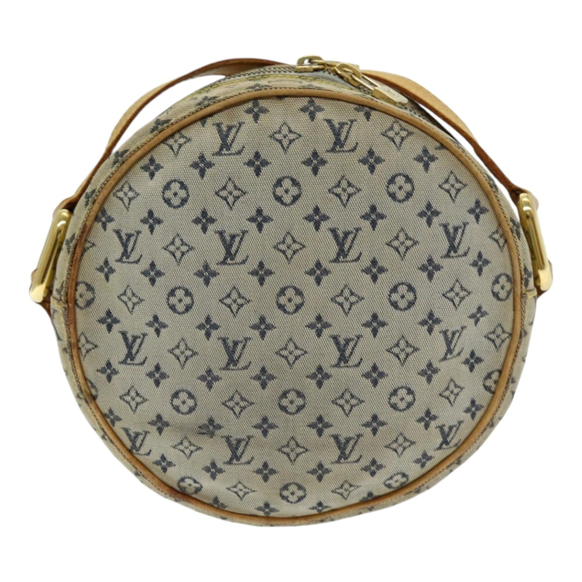 LOUIS VUITTON Monogram Mini Jeanne GM Shoulder Bag Blue M92000 LV Auth hk1522