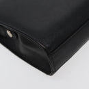 BURBERRY Clutch Bag Leather Black Auth hk1528-16