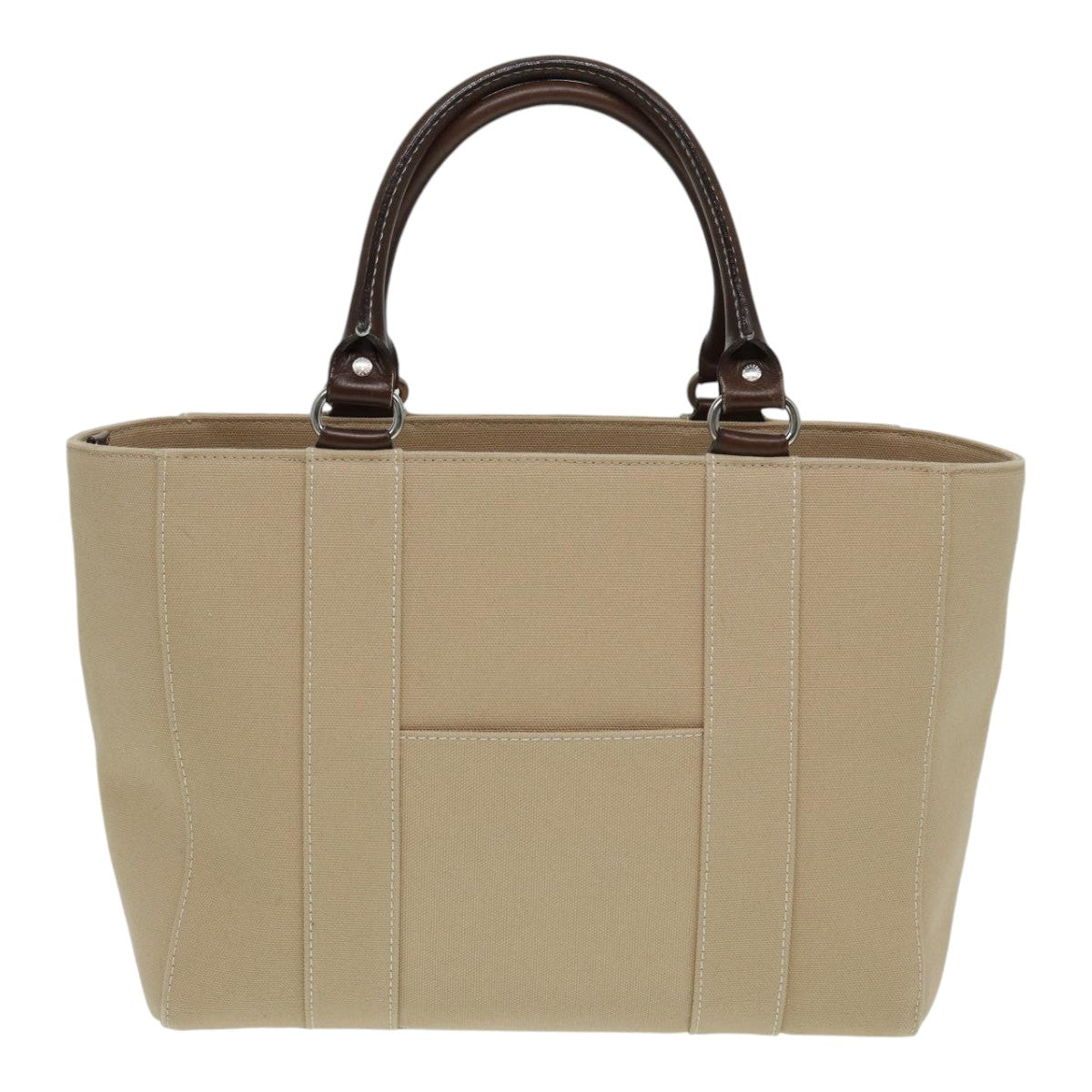 BURBERRY Blue Label Tote Bag Canvas Beige Auth hk1531 - 0