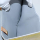 LOUIS VUITTON Monogram Vernis Walker Gris M91031 LV Auth hk1594-11