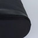 Burberrys Shoulder Bag Nylon Leather Navy Gold Auth hk1626-14