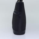 Burberrys Shoulder Bag Nylon Leather Navy Gold Auth hk1626-4