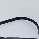 Burberrys Shoulder Bag Nylon Leather Navy Gold Auth hk1626-8