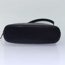 Burberrys Shoulder Bag Nylon Leather Navy Gold Auth hk1626-5