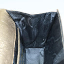 Salvatore Ferragamo Gancini Shoulder Bag Leather Gold Auth hk1653-18
