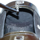 BVLGARI Hand Bag Suede Brown Auth hk1677-19