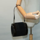 BVLGARI Hand Bag Suede Brown Auth hk1677-20