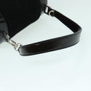 BVLGARI Hand Bag Suede Brown Auth hk1677-7