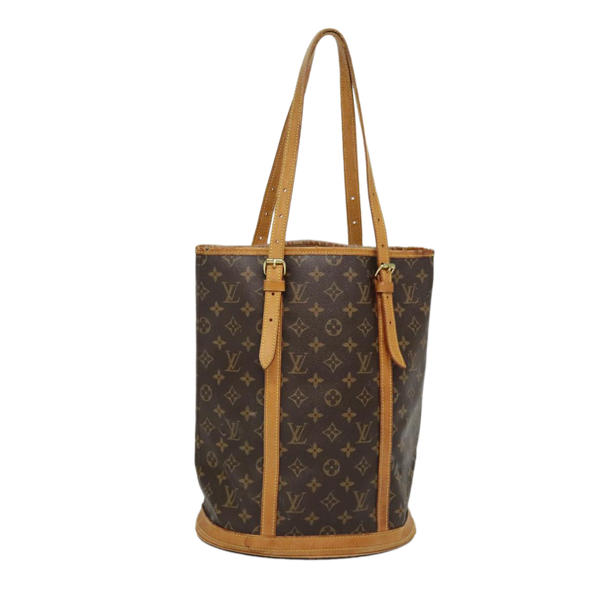 LOUIS VUITTON Monogram Bucket GM Shoulder Bag M42236 LV Auth hk1680