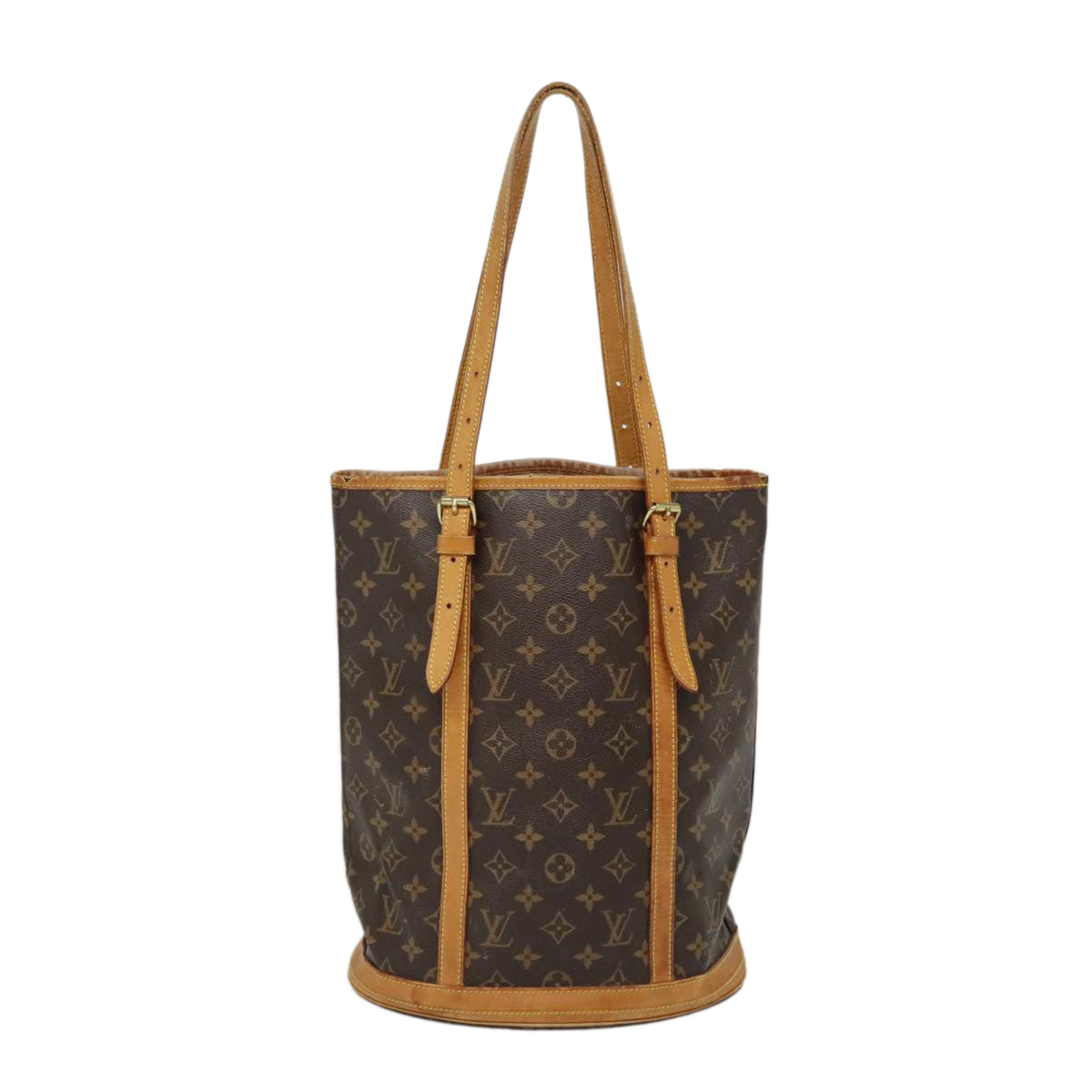 LOUIS VUITTON Monogram Bucket GM Shoulder Bag M42236 LV Auth hk1680