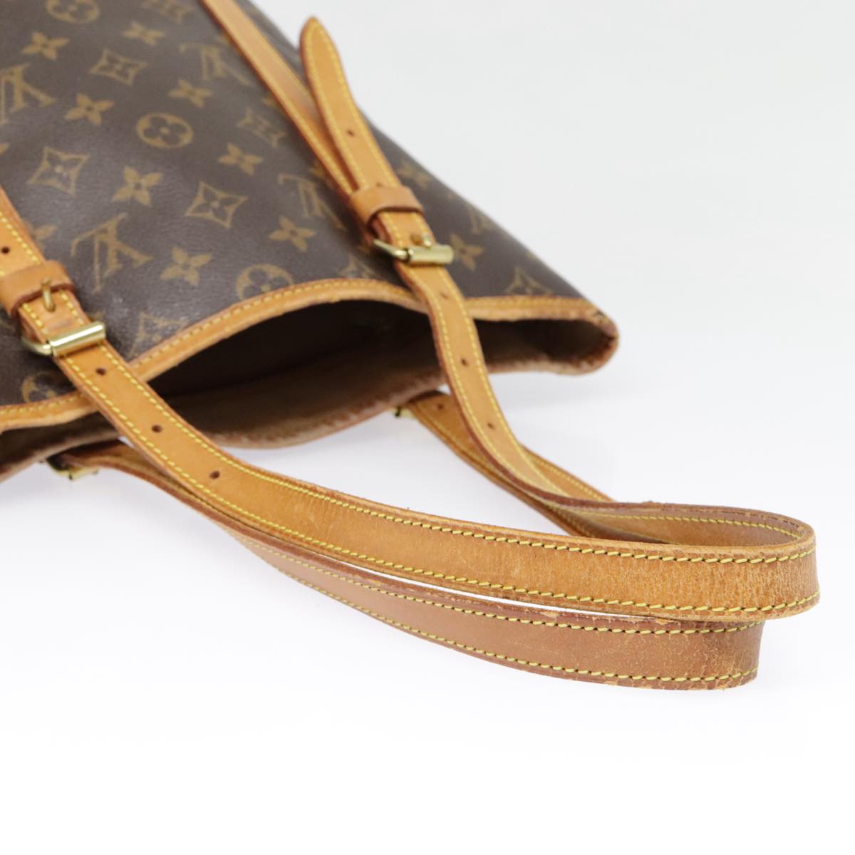 LOUIS VUITTON Monogram Bucket GM Shoulder Bag M42236 LV Auth hk1680