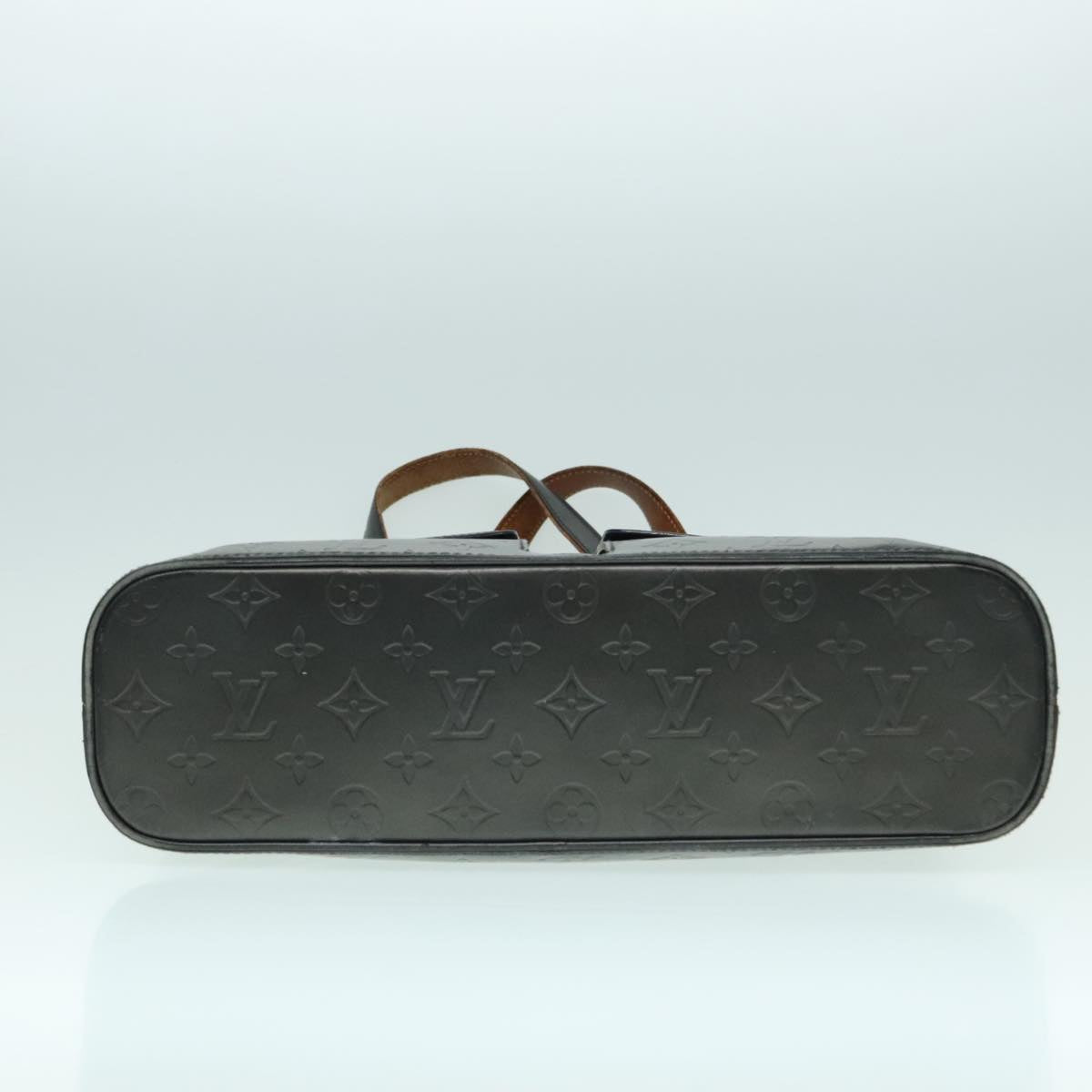 LOUIS VUITTON Monogram mat Willwood Shoulder Bag Black M55102 LV Auth hk1681