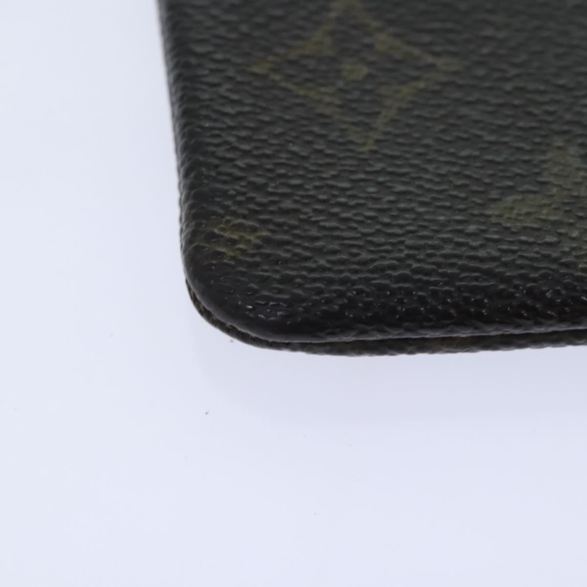 LOUIS VUITTON Monogram Pochette Cles Coin Purse M62650 LV Auth hk1696