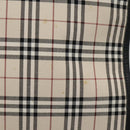 BURBERRY Nova Check Shoulder Bag Canvas Leather Beige Black Auth hk1703-3