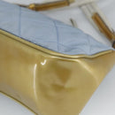 PRADA Shoulder Bag Nylon Baby Blue Auth hk1707-15