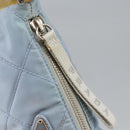 PRADA Shoulder Bag Nylon Baby Blue Auth hk1707-10