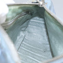 PRADA Shoulder Bag Nylon Baby Blue Auth hk1707-19