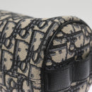 Christian Dior Trotter Canvas Oblique Shoulder Bag Blue Auth hk1747V-17