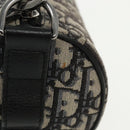 Christian Dior Trotter Canvas Oblique Shoulder Bag Blue Auth hk1747V-5