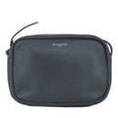 BALENCIAGA Everyday camera S Shoulder Bag Leather Gray Auth hk1763-13