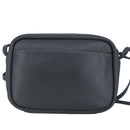 BALENCIAGA Everyday camera S Shoulder Bag Leather Gray Auth hk1763-2