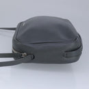 BALENCIAGA Everyday camera S Shoulder Bag Leather Gray Auth hk1763-3