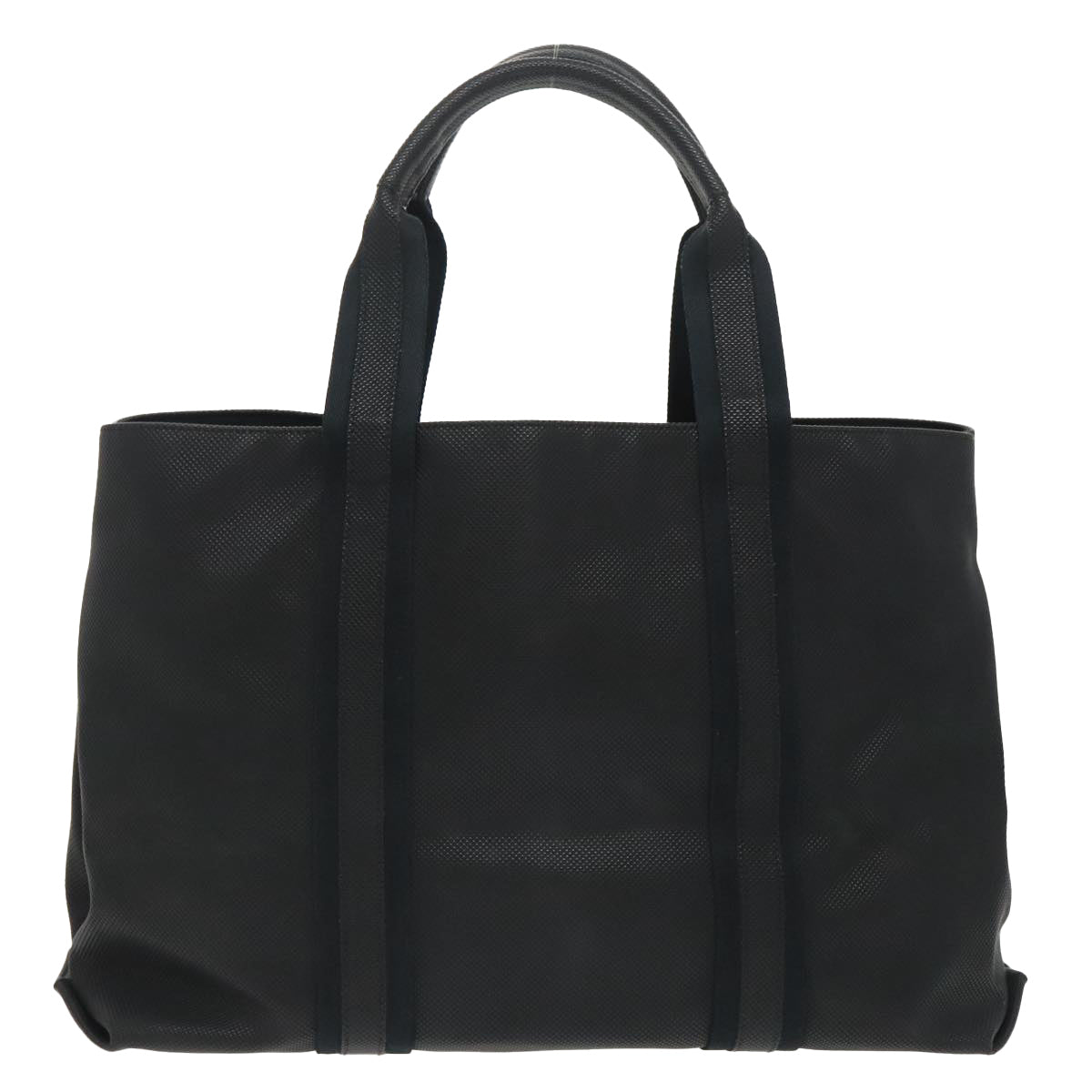 BOTTEGA VENETA Tote Bag PVCCanvas Black Auth hk1766 - 0