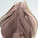 BURBERRY Nova Check Shoulder Bag Canvas Leather Beige Gold Auth hk1797-21