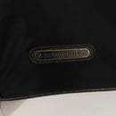 BURBERRY Shoulder Bag Nylon Leather Black Auth hk1803-17