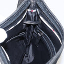 BURBERRY Shoulder Bag Nylon Leather Black Auth hk1803-19