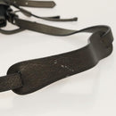 BURBERRY Shoulder Bag Nylon Leather Black Auth hk1803-7