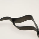 BURBERRY Shoulder Bag Nylon Leather Black Auth hk1803-8