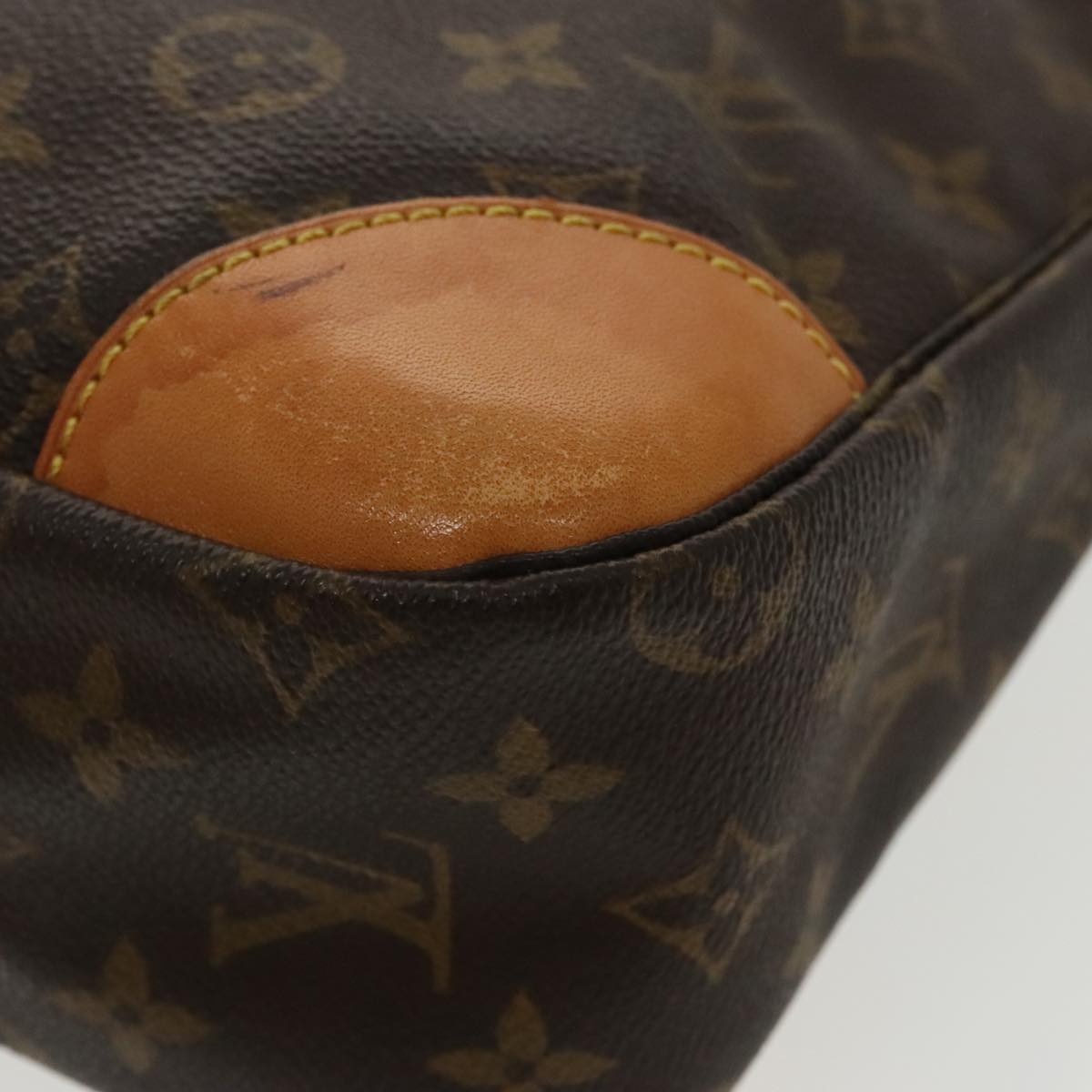 LOUIS VUITTON Monogram Boulogne 30 Shoulder Bag M51265 LV Auth hk1817