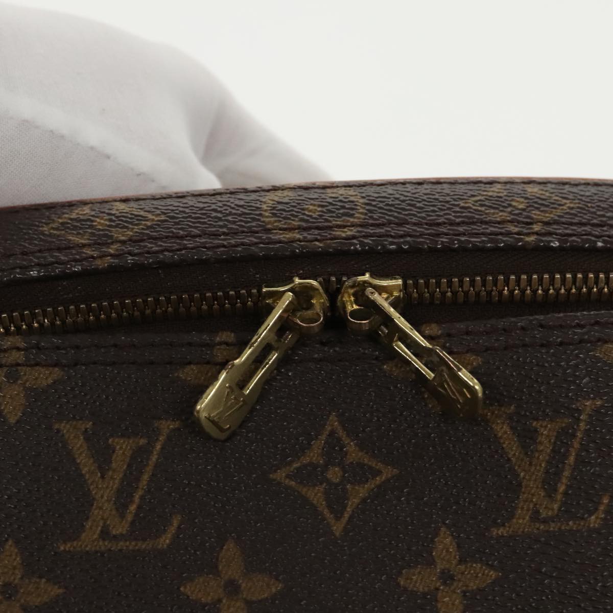 LOUIS VUITTON Monogram Nice Hand Bag M47280 LV Auth hk1826