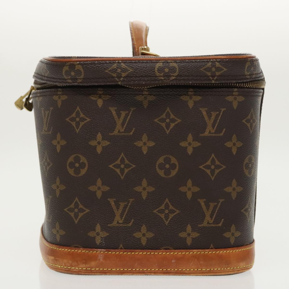 LOUIS VUITTON Monogram Nice Hand Bag M47280 LV Auth hk1826