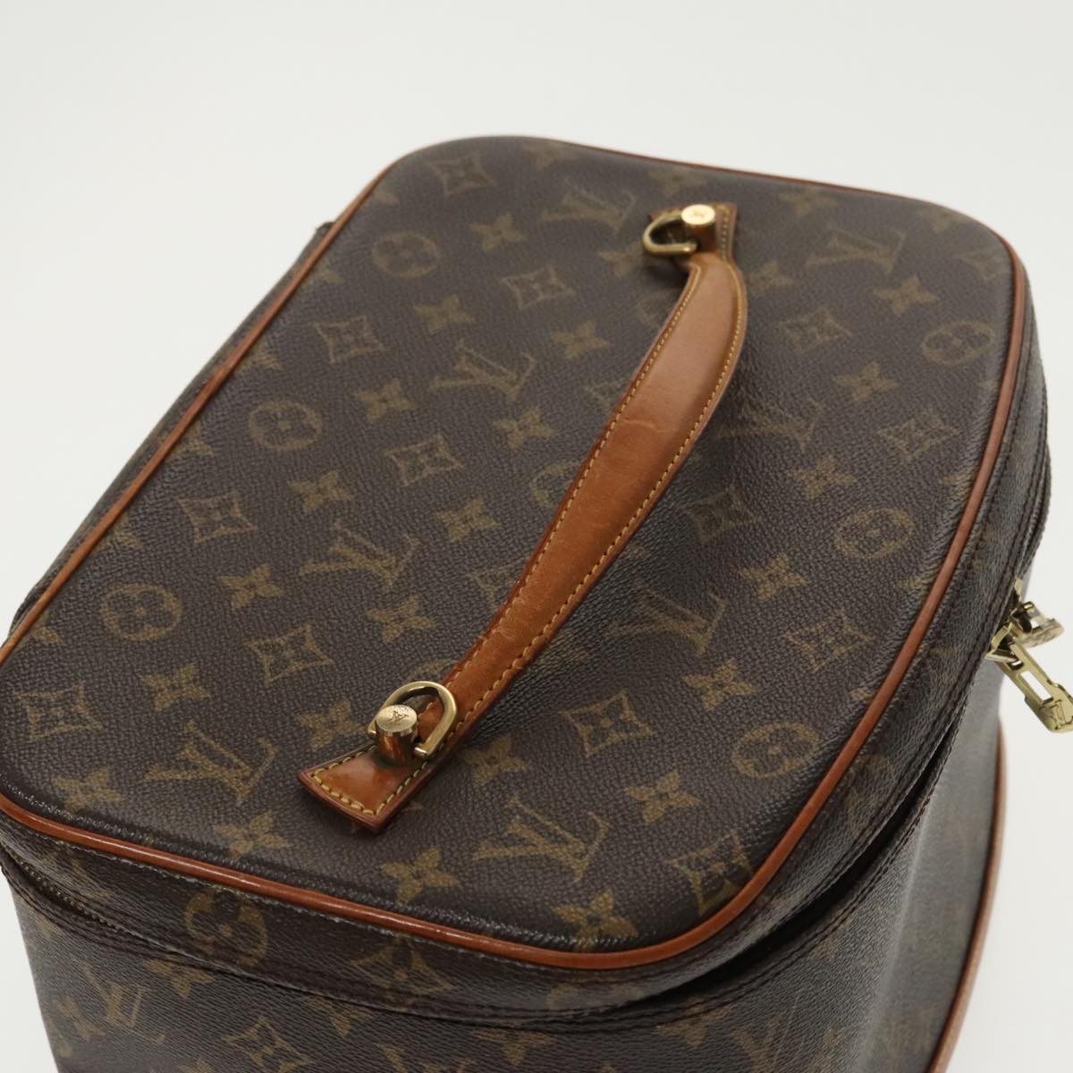 LOUIS VUITTON Monogram Nice Hand Bag M47280 LV Auth hk1826