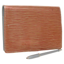 LOUIS VUITTON Cyber Epi Agenda PM Day Planner Cover Orange M99081 LV Auth hk1844-1