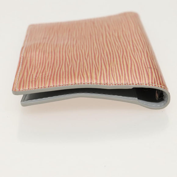 LOUIS VUITTON Cyber Epi Agenda PM Day Planner Cover Orange M99081 LV Auth hk1844