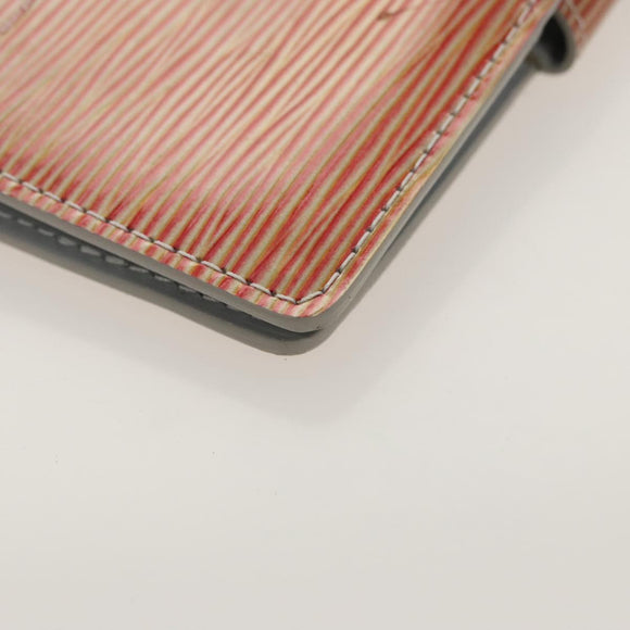 LOUIS VUITTON Cyber Epi Agenda PM Day Planner Cover Orange M99081 LV Auth hk1844