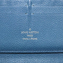 LOUIS VUITTON Empreinte Portefeuille Wallet Ron Wallet Navy M93435 Auth hk1849-17