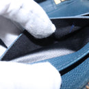 LOUIS VUITTON Empreinte Portefeuille Wallet Ron Wallet Navy M93435 Auth hk1849-10