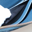 LOUIS VUITTON Empreinte Portefeuille Wallet Ron Wallet Navy M93435 Auth hk1849-21