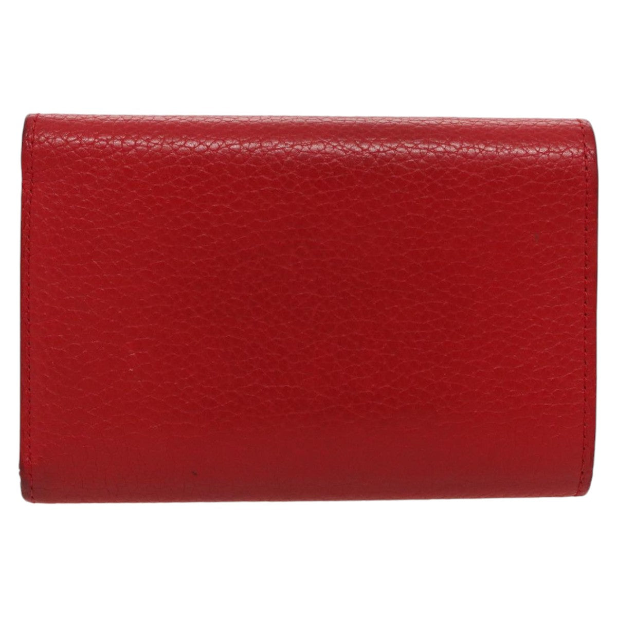 LOUIS VUITTON Portefeuille Capsine Wallet Leather Red M62301 LV Auth hk1850 - 0