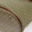 CELINE Macadam Canvas Tote Bag Beige Auth hk1872-15