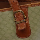 CELINE Macadam Canvas Tote Bag Beige Auth hk1872-10