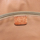 CELINE Macadam Canvas Tote Bag Beige Auth hk1872-18