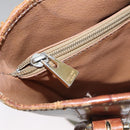 CELINE Macadam Canvas Tote Bag Beige Auth hk1872-21