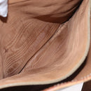 CELINE Macadam Canvas Tote Bag Beige Auth hk1872-22