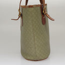 CELINE Macadam Canvas Tote Bag Beige Auth hk1872-4